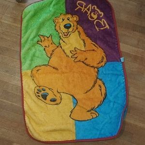 Bear in the big blue house blanket